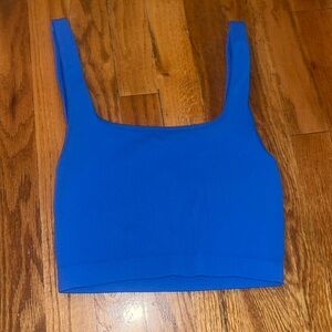 Electric Blue Zara Tank Top